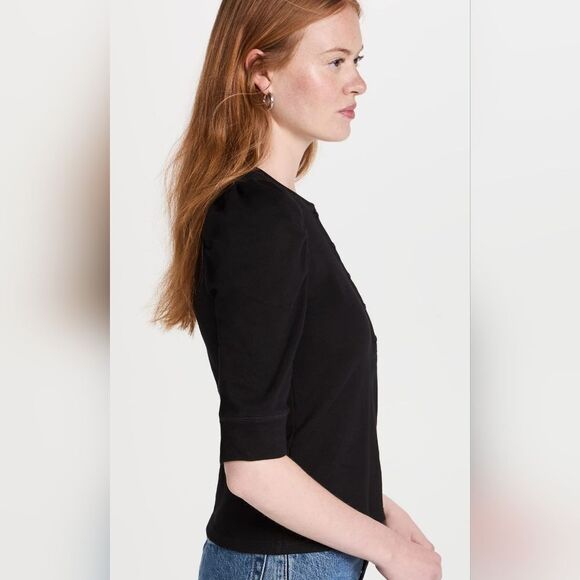 NWT Rebecca Minkoff Janine S/S Henley - Picture 4 of 9